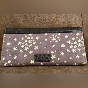 Thirty-One Brand Dark Brown Colored Trifold Wallet